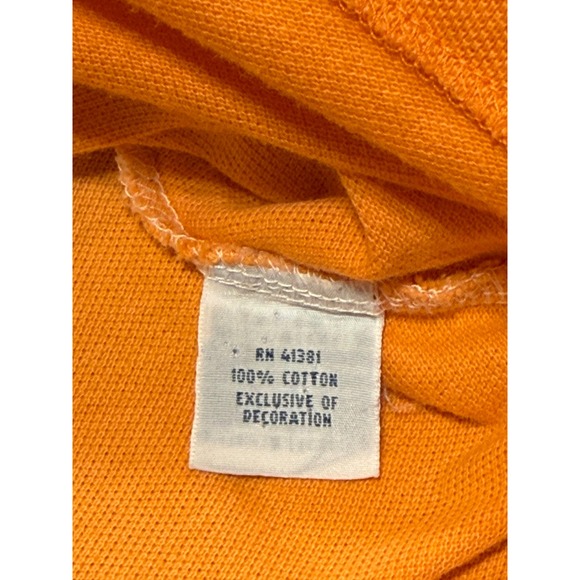 Polo Ralph Lauren Men's Classic Fit Ombre Polo Shirt Size M White Orange - Picture 5 of 9